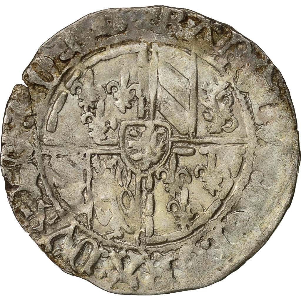 Coin, Belgium, Charles Le Téméraire, Gros, Bruges, VF(30-35), Billon