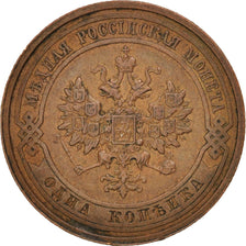 Russia, Nicholas II, Kopek, 1910, Saint-Petersburg, KM:9.2