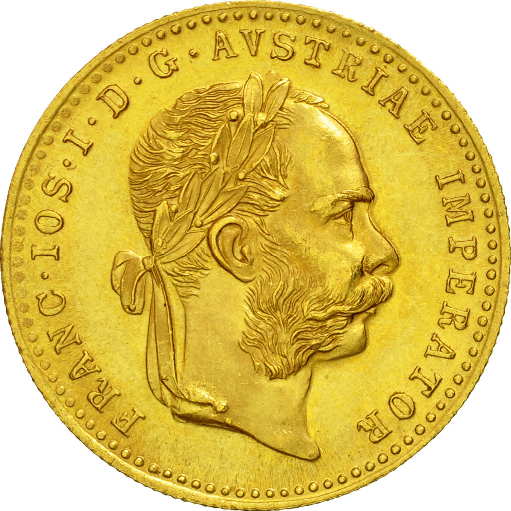 Coin, Austria, Franz Joseph I, Ducat, 1915, Official restrike, MS(60-62), Gold