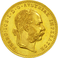 Coin, Austria, Franz Joseph I, Ducat, 1915, Official restrike, MS(60-62), Gold