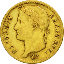 Münze, Frankreich, Napoléon I, 20 Francs, 1812, Paris, S+, Gold, KM:695.1