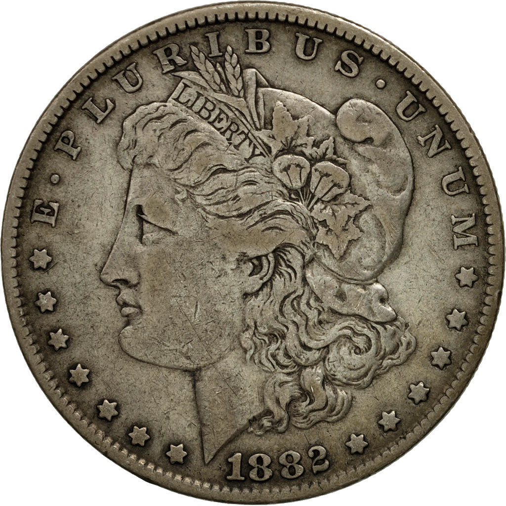 Monnaie, États-Unis, Morgan Dollar, Dollar, 1882, U.S. Mint, Philadelphie, TTB