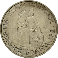Coin, New Caledonia, Franc, 1948, Paris, MS(60-62), Nickel-Bronze, KM:E4