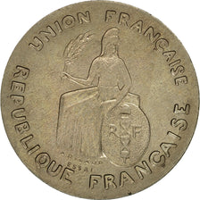 Moneta, Nowa Kaledonia, Franc, 1948, Paris, MS(60-62), Nikiel-Brąz, KM:E3