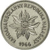 Coin, Madagascar, 5 Francs, 1966, Paris, MS(60-62), Stainless Steel, KM:E8