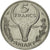 Coin, Madagascar, 5 Francs, 1966, Paris, MS(60-62), Stainless Steel, KM:E8
