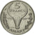 Münze, Madagascar, 5 Francs, 1966, Paris, VZ+, Stainless Steel, KM:E8