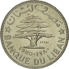 Moneta, Libano, 50 Piastres, 1980, SPL, Nichel, KM:E14