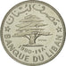 Coin, Lebanon, 50 Piastres, 1980, MS(63), Nickel, KM:E14