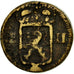 Moneta, Lussemburgo, Frans II, Sol, 1795, MB, Rame, KM:19