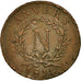 Coin, FRENCH STATES, ANTWERP, 10 Centimes, 1814, Antwerp, VF(30-35), Bronze