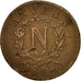 Coin, France, ANTWERP, 10 Centimes, 1814, Anvers, VF(20-25), Bronze