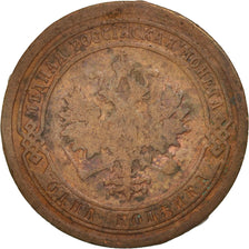 Moneta, Russia, Nicholas II, Kopek, 1893, Saint-Petersburg, B+, Rame, KM:9.2