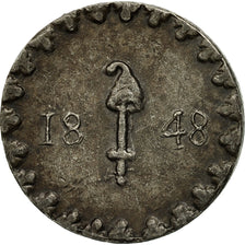 France, Token, Club Patriotique, History, 1848, AU(55-58), Tin