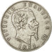 Moneda, Italia, Vittorio Emanuele II, 5 Lire, 1871, Rome, MBC, Plata, KM:8.4