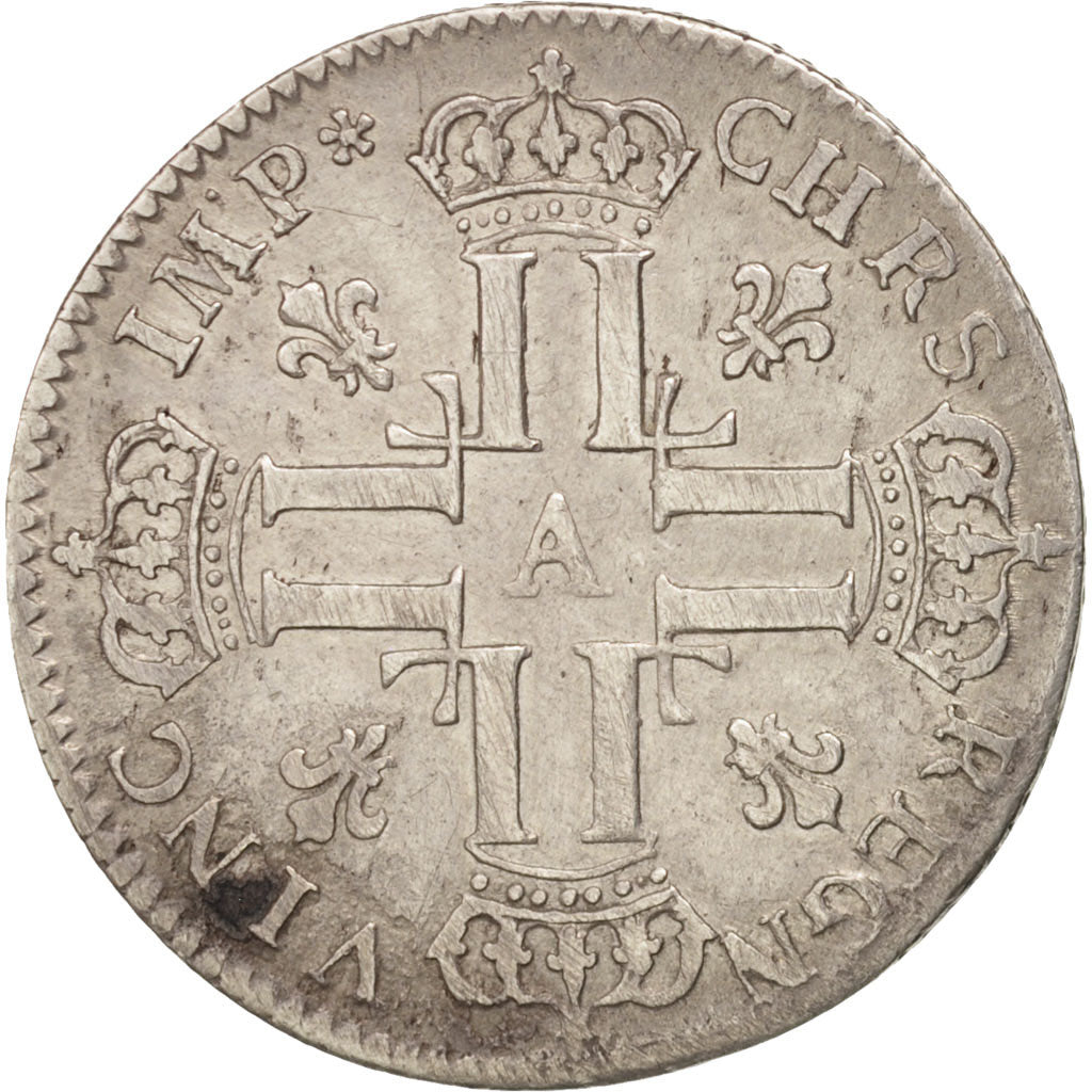 Monnaie, France, Louis XV, Petit Louis d'argent (3 livres), 1/3 Ecu, 1720