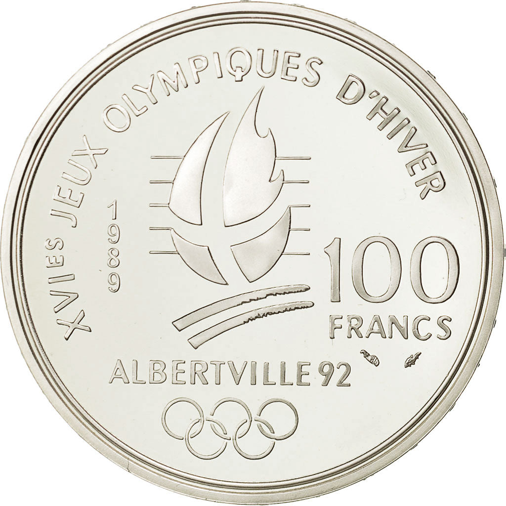 Monnaie, France, 100 Francs, 1989, SPL, Argent, Gadoury:C1, KM:971
