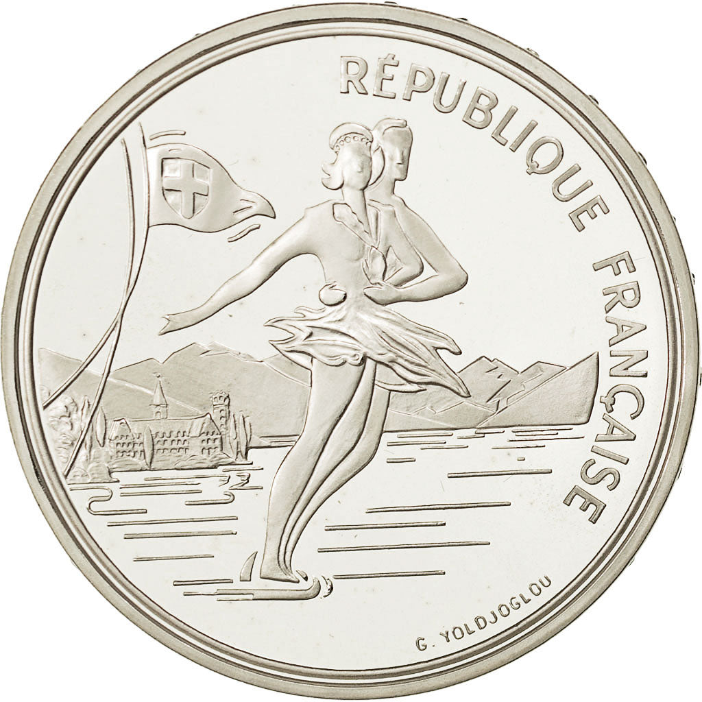 Moneta, Francia, 100 Francs, 1989, SPL, Argento, KM:972, Gadoury:C3