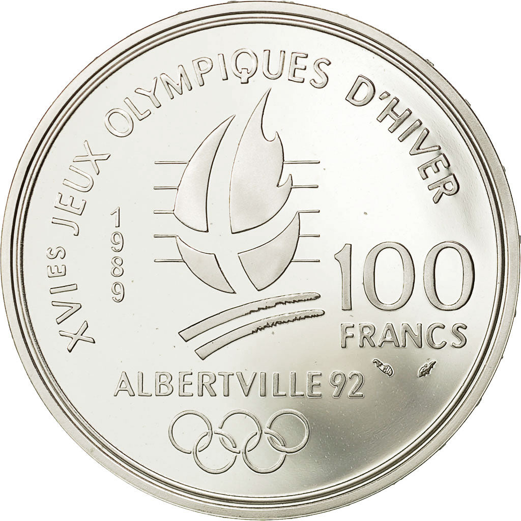 Monnaie, France, 100 Francs, 1989, SPL, Argent, Gadoury:C3, KM:972