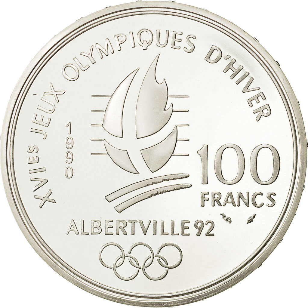 Monnaie, France, 100 Francs, 1990, SPL, Argent, Gadoury:C7, KM:980