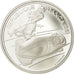 Moneta, Francja, 100 Francs, 1990, MS(63), Srebro, KM:981, Gadoury:C9