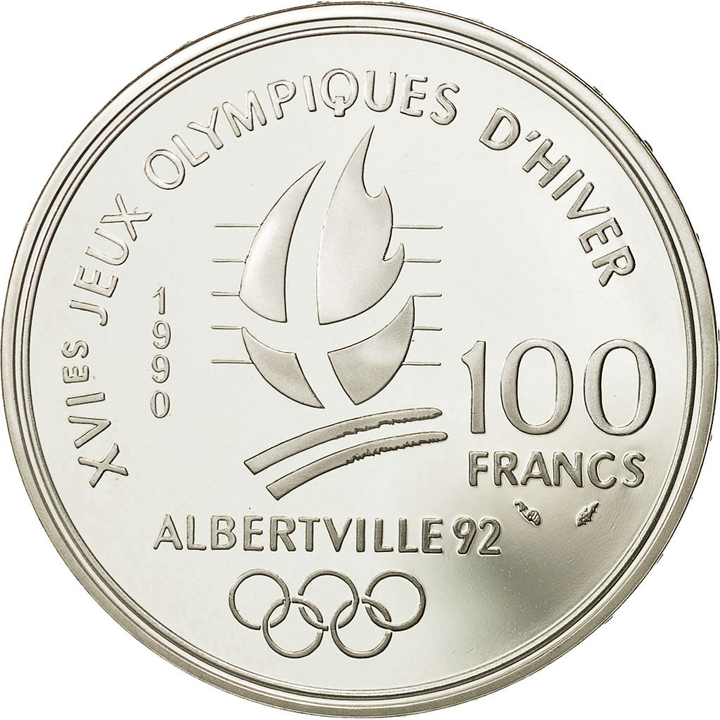 Monnaie, France, 100 Francs, 1990, SPL, Argent, Gadoury:C9, KM:981