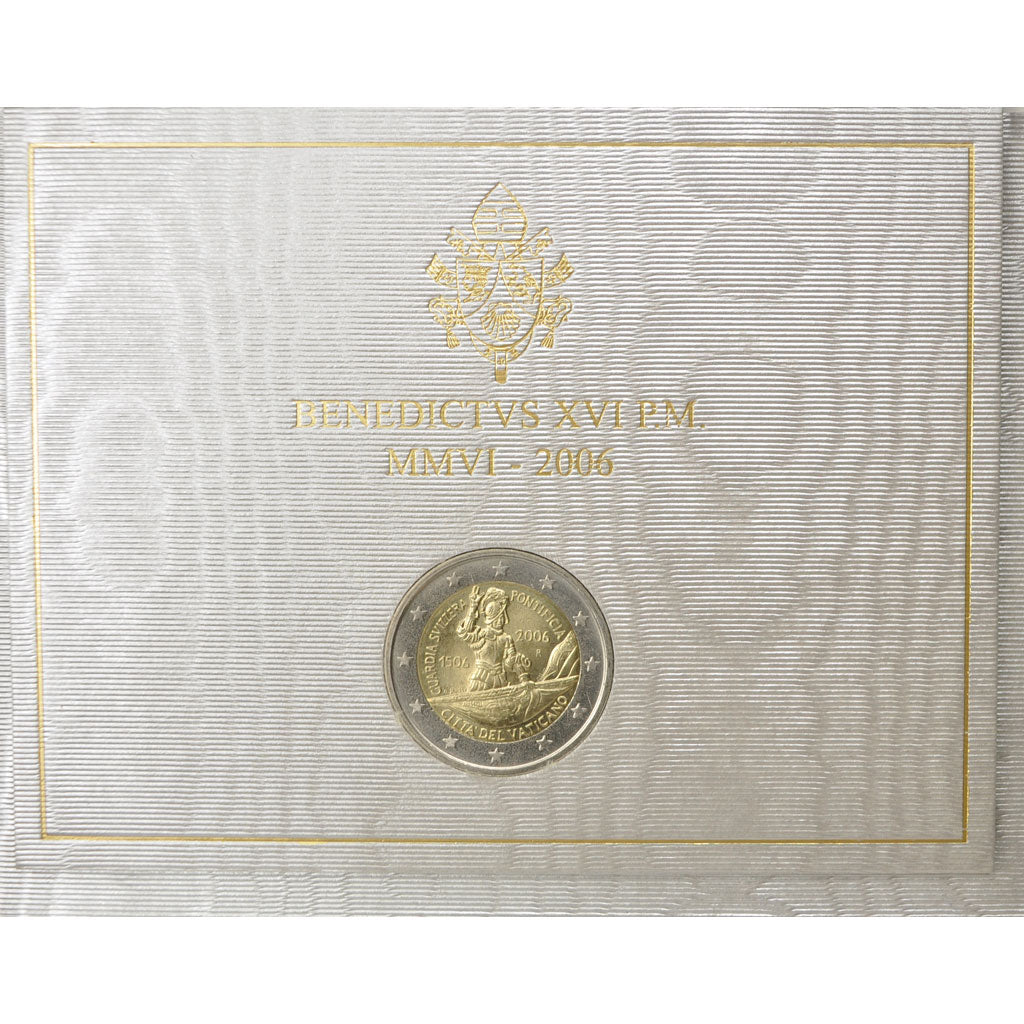 Vatican, 2 Euro, 2006, MS(65-70), Bi-Metallic
