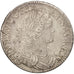 Moneda, Francia, Louis XV, Écu de France-Navarre, Ecu, 1718, Rouen, MBC+