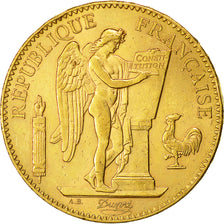 Moneda, Francia, 100 Francs, 1912, Paris, MBC+, Oro, KM:858, Gadoury:1137a
