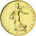 Coin, France, Semeuse, Franc, 2000, Paris, MS(65-70), Gold, KM:925.1a