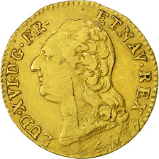 Coin, France, Louis XVI, Louis d'or à la tête nue, 1786, Metz, KM 591.2