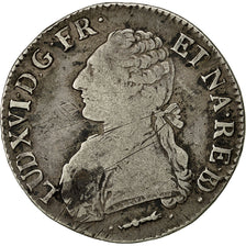 Coin, France, Louis XVI, Écu de Béarn aux branches d'olivier, 1782, Pau, KM 572