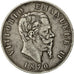 Moneta, Italia, Vittorio Emanuele II, 5 Lire, 1870, Milan, MB+, Argento, KM:8.3
