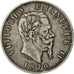 Coin, Italy, Vittorio Emanuele II, 5 Lire, 1870, Milan, VF(30-35), Silver