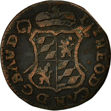 Coin, LIEGE, John Theodore, Liard, 1751, Liege, EF(40-45), Copper, KM:155