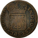 Coin, Netherlands, GELDERLAND, Duit, 1786, VF(30-35), Copper, KM:105