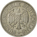 Moneta, Niemcy - RFN, 2 Mark, 1951, Munich, AU(50-53), Miedź-Nikiel, KM:111
