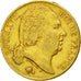 Moneta, Francia, Louis XVIII, 20 Francs, 1817, Paris, MB+, Oro, KM 712.1