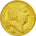 Coin, France, Louis XVIII, 20 Francs, 1817, Bayonne, VF(30-35), KM 712.5