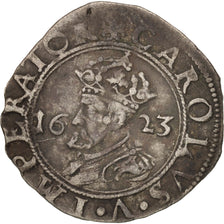 Moneta, STATI FRANCESI, Carolus, 1623, Besançon, BB, Argento, Boudeau:1292