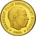 Coin, Ivory Coast, 25 Francs, 1966, MS(63), Gold, KM:3