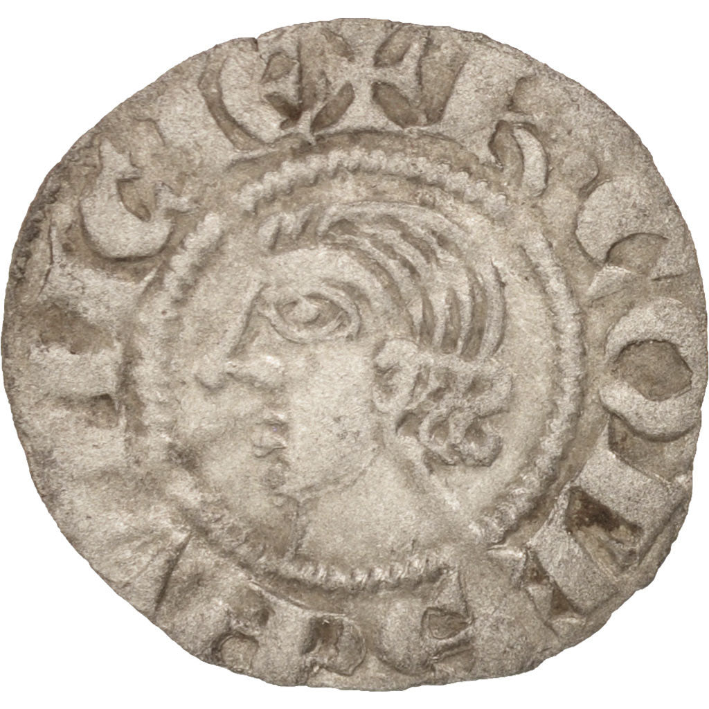 Coin, FRENCH STATES, Denarius, Undated, EF(40-45), Silver, Duplessy:1621