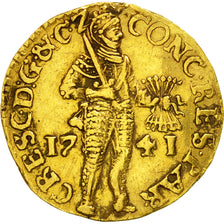 Moneda, Países Bajos, GELDERLAND, Ducat, 1741, MBC, Oro, KM:78