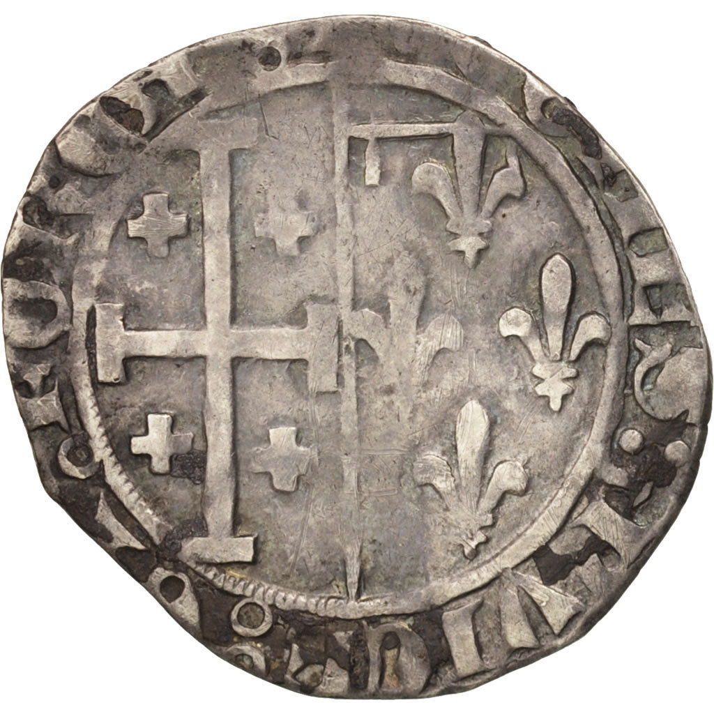 Coin, FRENCH STATES, Sol, Undated, EF(40-45), Silver, Boudeau:866
