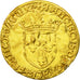 Coin, France, Ecu d'or, Lyons, VF(30-35), Gold, Duplessy:775