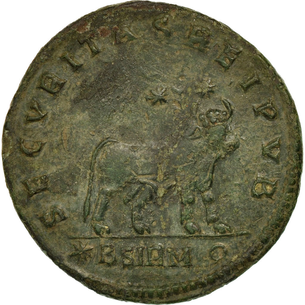 Coin, Julian II, Double Maiorina, 362-363, Sirmium, AU(55-58), Bronze