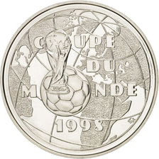 France, 1 Franc, 1997, World Cup 1998, Silver, KM:1211