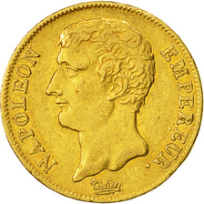 Moneta, Francia, Napoléon I, 20 Francs, 1804, Paris, BB, Oro, KM:661