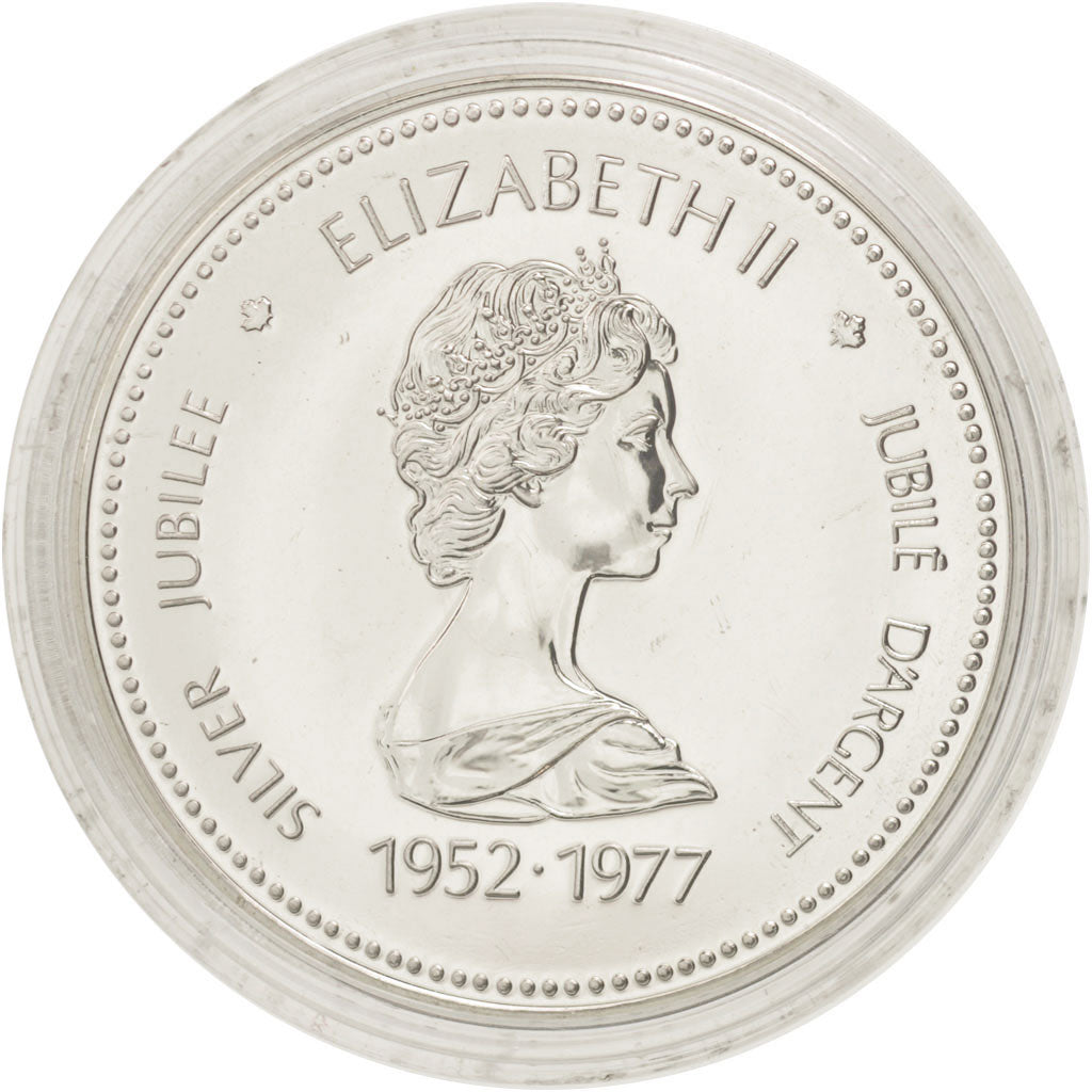 Coin, Canada, Elizabeth II, Dollar, 1977, Royal Canadian Mint, Ottawa
