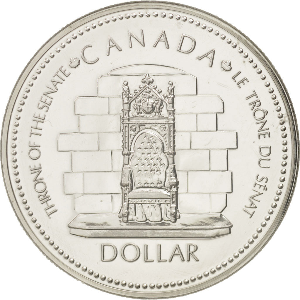 Coin, Canada, Elizabeth II, Dollar, 1977, Royal Canadian Mint, Ottawa